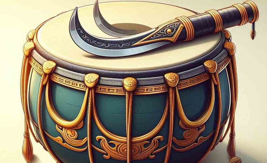 scimitar drum meaning